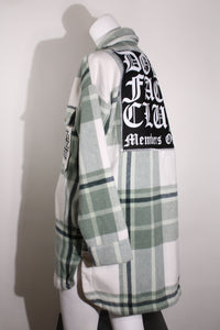 Sage Flannel Coat