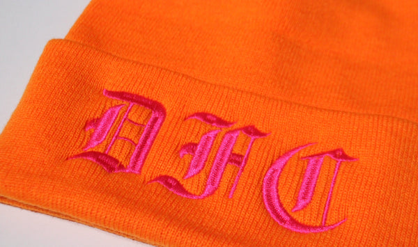 Orange/Pink Beanie