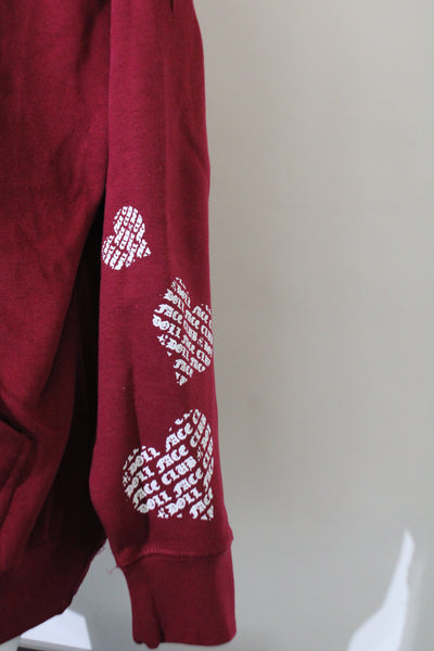 Burgundy Hoodie