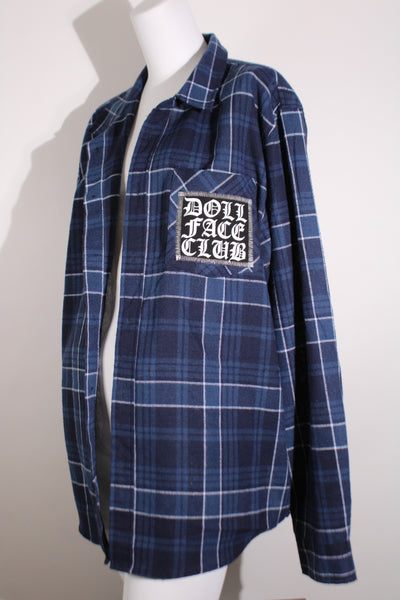 Navy Blues Flannel