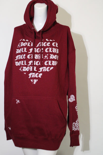 Burgundy Hoodie