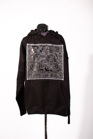 Black Bandana Hoodie